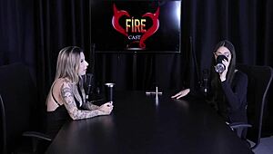 Watch Melina Khalifa's Naughty Interview Full of Fucking in Porn Cast Brazil Part 4 on Sheer Red!