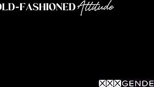 ariel x enjoyed hardcore anal sex after swallowing big dick.