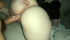 Thicker Than A Bow Of Oatmeal With Big Black Cock Creampie