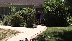 The headstrong brunette rejected military life but embraced raw sex.