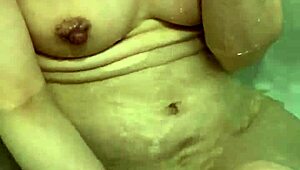 i watched my asian wife slowly wash in the bath before we got intimate, her nipples tempting me so much