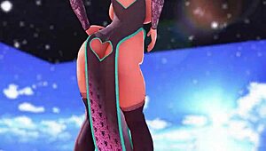 Hatsune Miku Continues Her Dance Routine in an Animated Performance