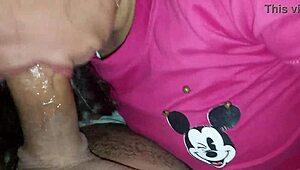 Party Guest Receives Oral After Celebration