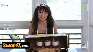 want to see hazel and julia's cum smoothie contest?