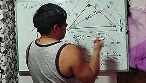 Calculate my x in this sexual mathematical triangle