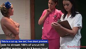 i'm the patient in this college final scene with taylor raz