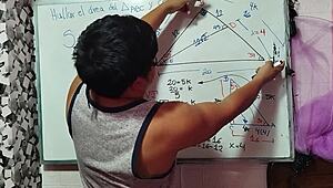 Calculate my x in this sexual mathematical triangle