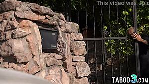 Francys belle, small-titted latina milf, is really enjoying a hard cock in her ass