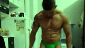 Vloog Prepares For Fitness With Intense Workouts.