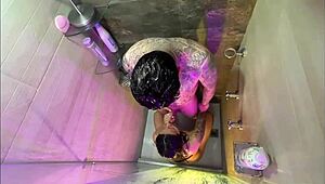 Husband Suspects Friend Fucks Wife In Bathroom, Real Homemade Sex