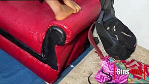 Teen Enjoys a Big Black Cock in Missionary Position