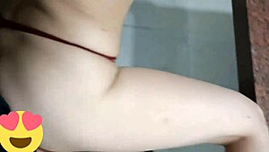 Young amateurs fuck quickly in university bathroom with big cock orgasm