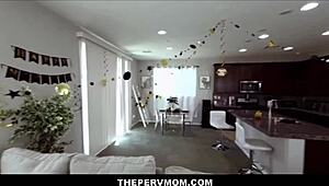 I want my virgin stepson's huge cock for his first time pov