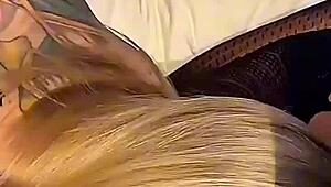 Watch This Mobile Pov Double Blowjob! Busty Milf And Teen Model!