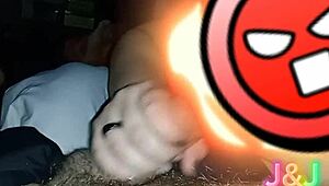 What a sloppy blowjob from my wife!