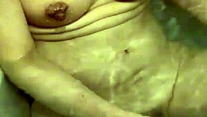 i watched my asian wife slowly wash in the bath before we got intimate, her nipples tempting me so much