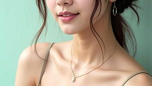 Elegant Thai Beauty In Captivating Dress Scene