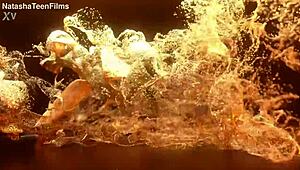 skinny jana red intense anal with big black cock