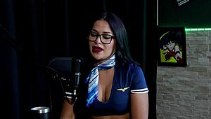 dreaming of being a flight attendant fired in five months for fucking on the plane and slutty acts on flights tifany rocha swing cast sheer red