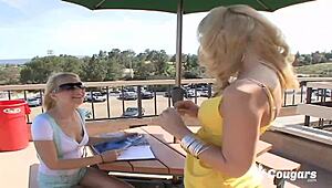 hey, melanie jayne and monique alexander are totally into eating hot pussy pie with toys and licking