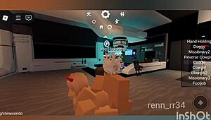 Blonde Gets Fucked by Catboy in Roblox