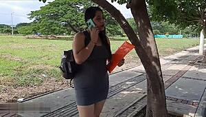 i love how my hot tenant ends up giving me sexual service and i cum on her face