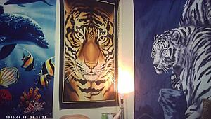 behind scenes brunette maxxx loadz pounding asian pussy