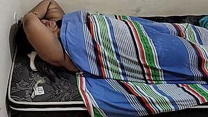 Stepmother arrives from party and gets fucked