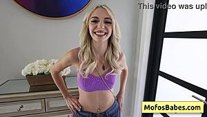 Cecelia Taylor loves her pink shaved pussy getting finger fucked by Jmac