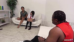 Petite Curvy Japanese Teen Creampie