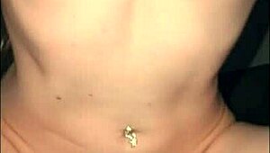 Petite college blonde intensely fucks after first date