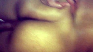 hardcore ebony babe handles massive black cock in intense session