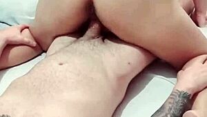 Latina Wife Shakes Ass Riding Dick