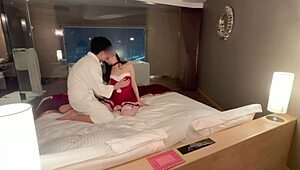 christmas night view hotel bath with santa costume maria sweet creampie sex japanese amateur hentai