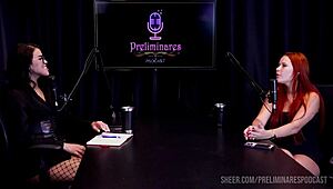 Melhores momentos da carla santos no preliminares podcast com bia hot - parte 3 watch on sheer red