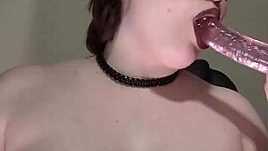 Homemade toy sucking and breast play compilation