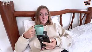 Intimate Encounter In The Hotel Room