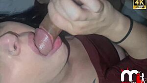 While My Husband Washed The Car I Went To The Gas Station Convenience Store Met A Cute Guy And Fucked In The Bathroom!