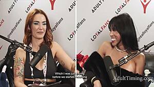 A Fun Podcast With Super Hot Asian Pornstar Ember Snow - Cory Chase Romi Rain Lexi Luna Siri Dahl Ember Snow