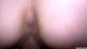 Hairy pussy mistress fucked delivery man