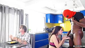 Valentina Nappi Takes Big Black Cock In Pussy, Ass, And Mouth!