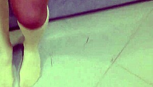 Hairy pussy mistress fucked delivery man