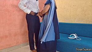 my stepmom helped me before going to the office