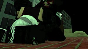 Dominating two girls in fan request three roblox