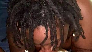 latenightbreeze pt1 with bbw sucking big black cock 😍