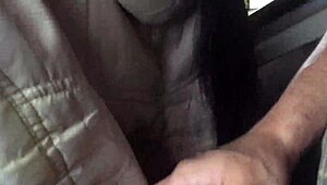 Candid Shots Of Jacket And Boots On The Train