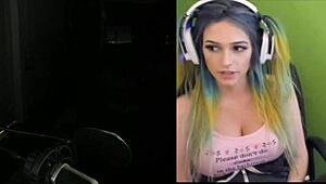 Joycgee and Trainwrecks host live webcam show. It's full of exciting content