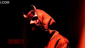 Incubus M Shows Off His Masturbation In Costume