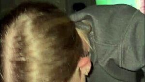 Petite college blonde intensely fucks after first date