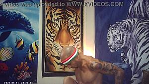 behind scenes brunette maxxx loadz pounding asian pussy